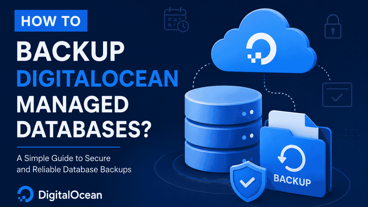 backup DigitalOcean Managed Databases