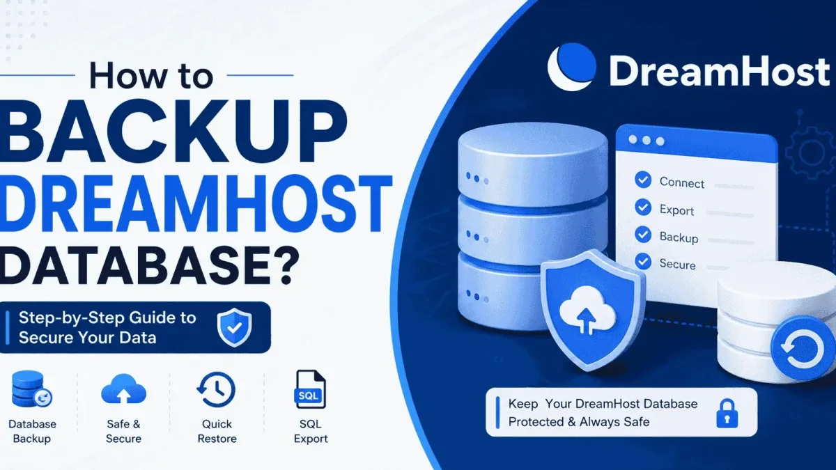 Backup DreamHost Database