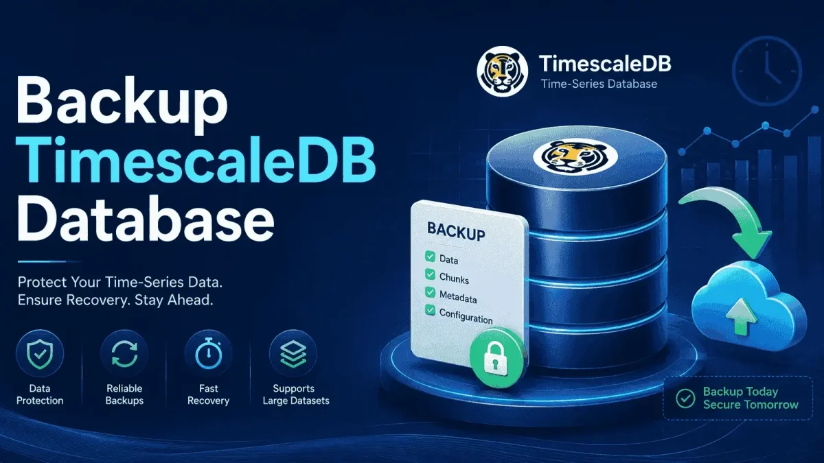 Backup TimescaleDB Database