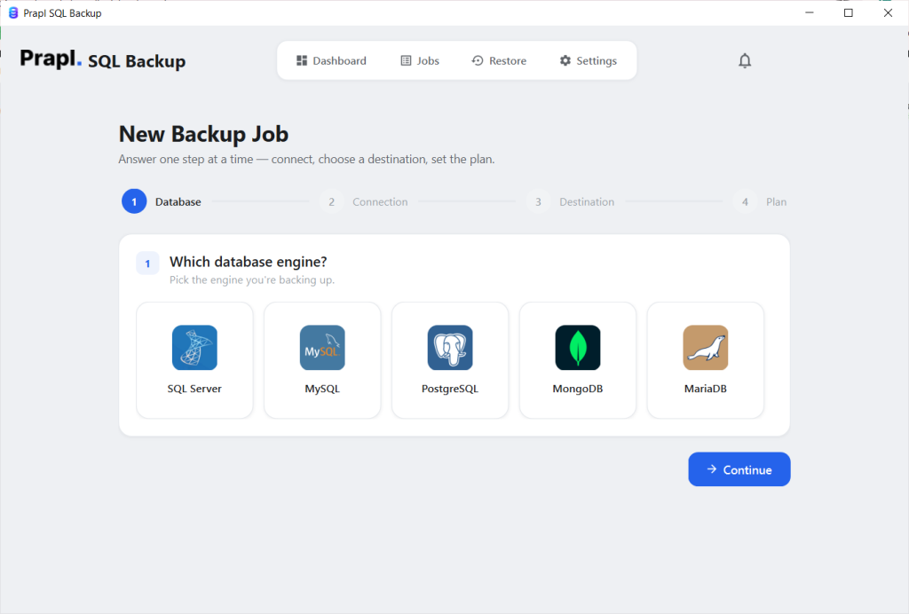 automate multiple database backup