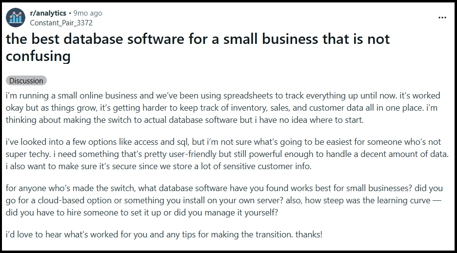 Database Backup and Restore Software for Small Businesses