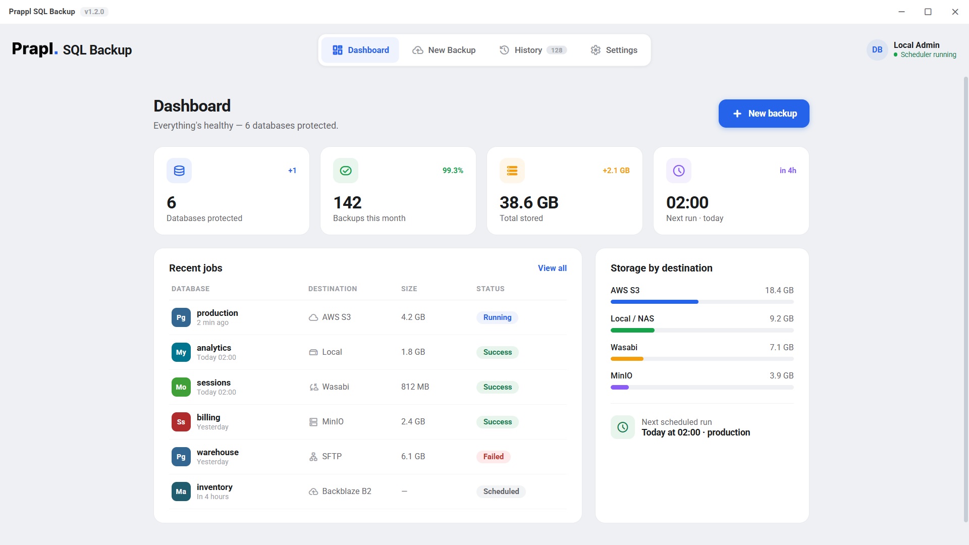 mysql backup tool