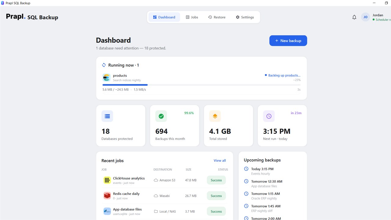 elasticsearch backup software video tutorial